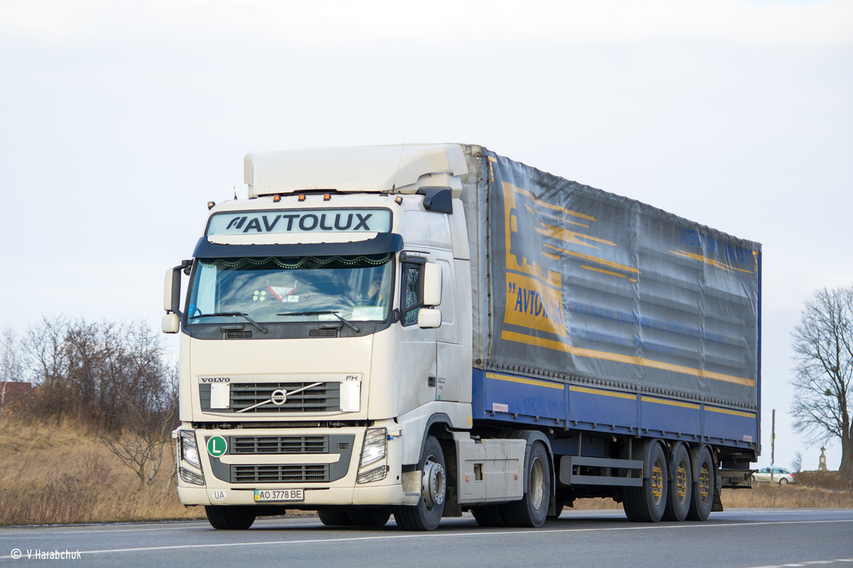 Закарпатская область, № АО 3778 ВЕ — Volvo ('2008) FH.500