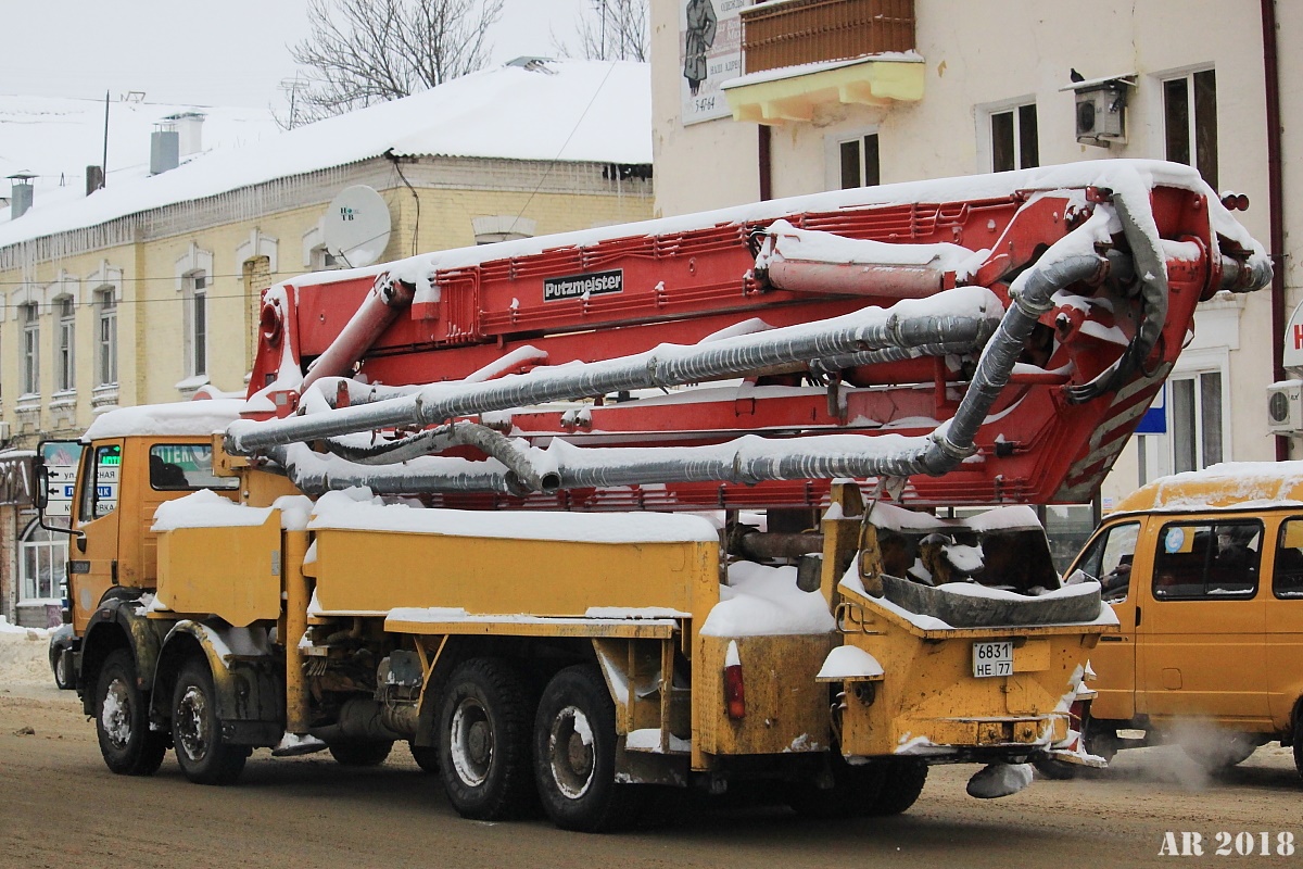 Москва, № 6831 НЕ 77 — Mercedes-Benz SK 3538