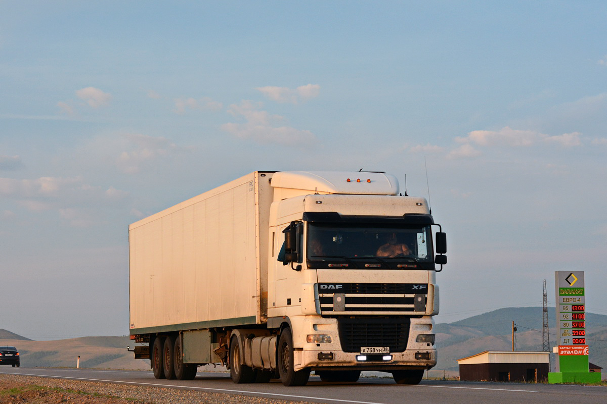 Иркутская область, № А 738 УН 38 — DAF XF95 FT
