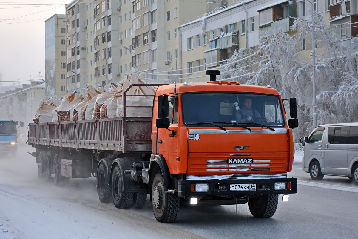 Саха (Якутия), № С 074 КН 14 — КамАЗ-54115-13 [54115N]