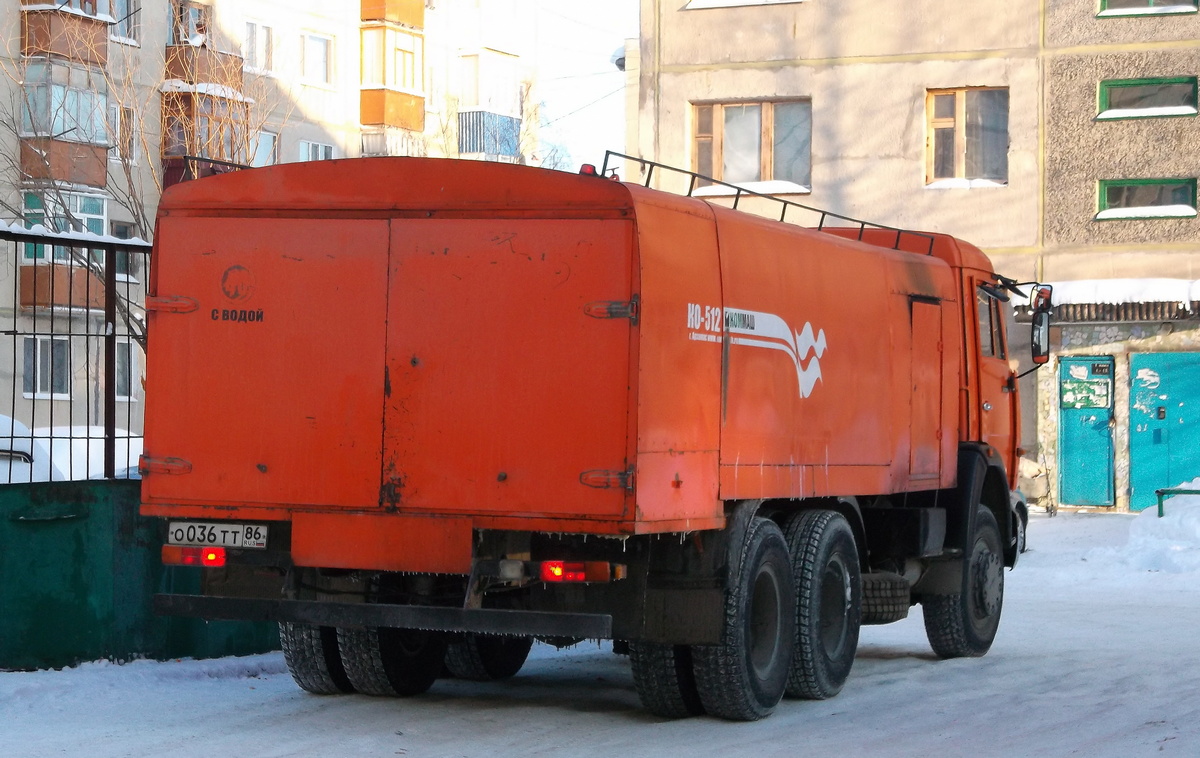 Ханты-Мансийский автоном.округ, № О 036 ТТ 86 — КамАЗ-65115-D3(97)