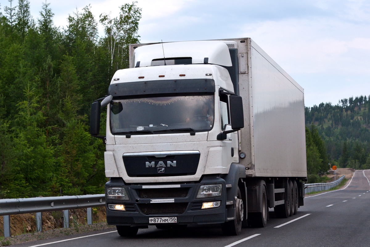 Московская область, № Р 877 НМ 750 — MAN TGS 19.400