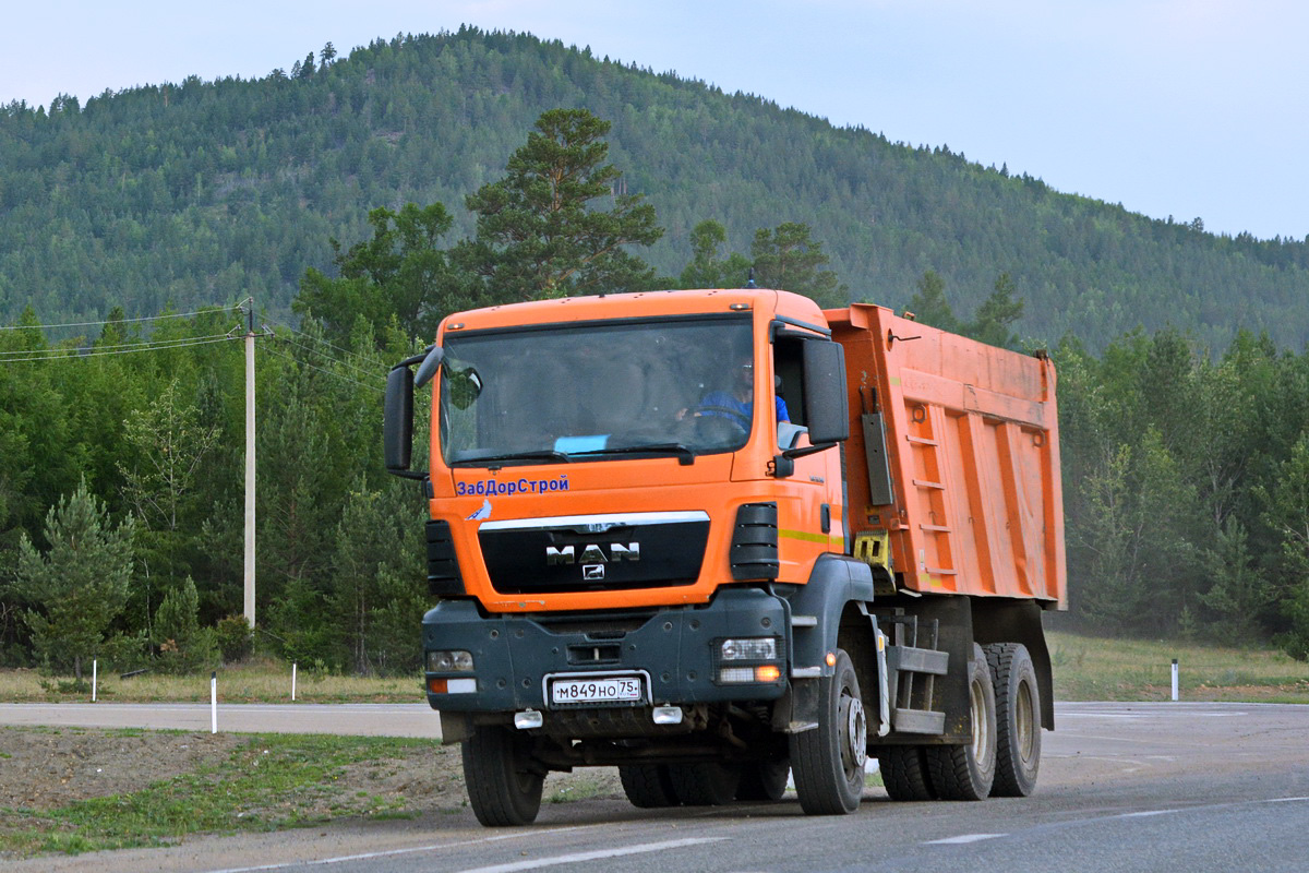 Забайкальский край, № М 849 НО 75 — MAN TGS (общая модель)