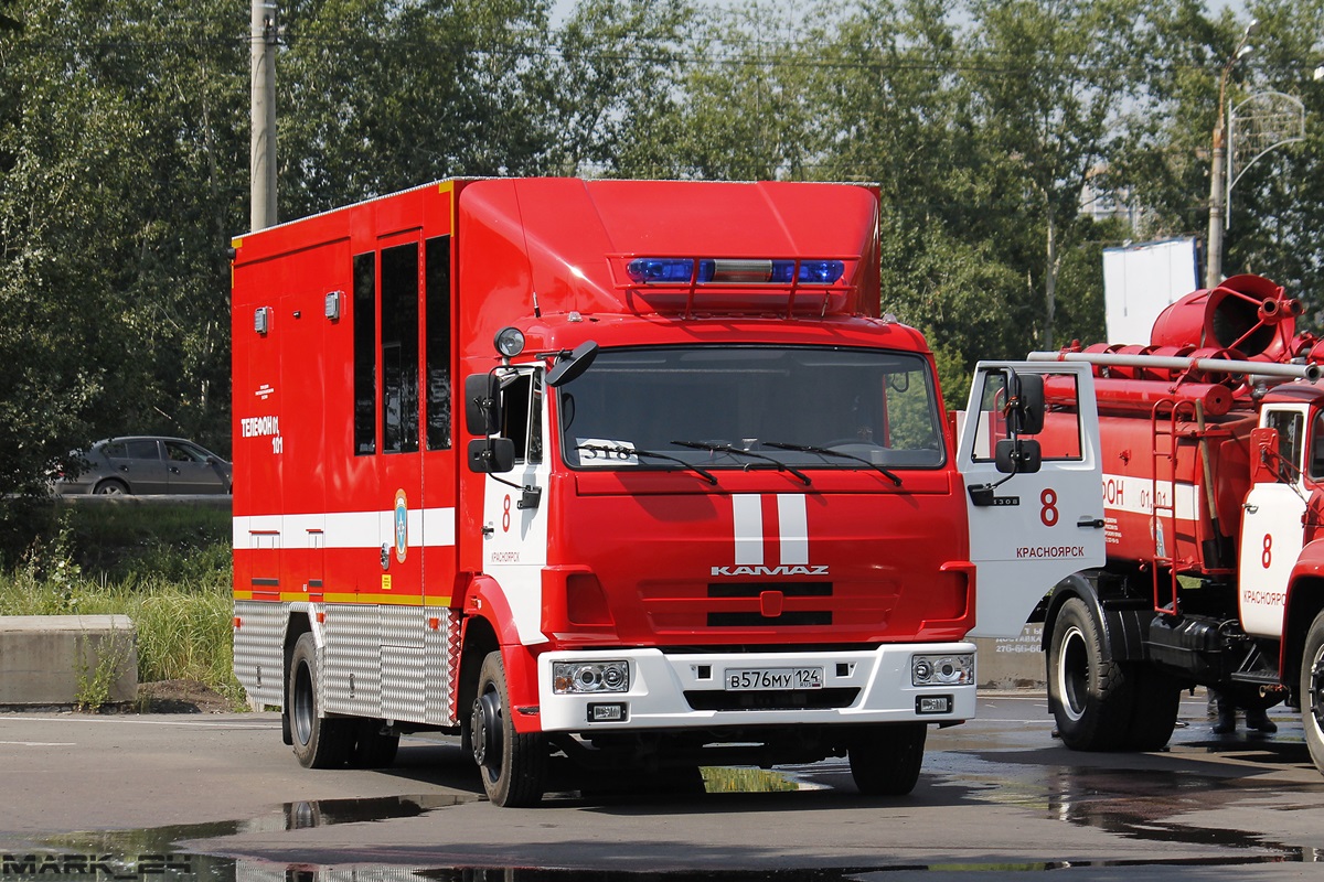 Красноярский край, № В 576 МУ 124 — КамАЗ-4308-C4(25)