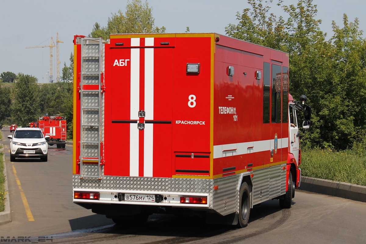 Красноярский край, № В 576 МУ 124 — КамАЗ-4308-C4(25)