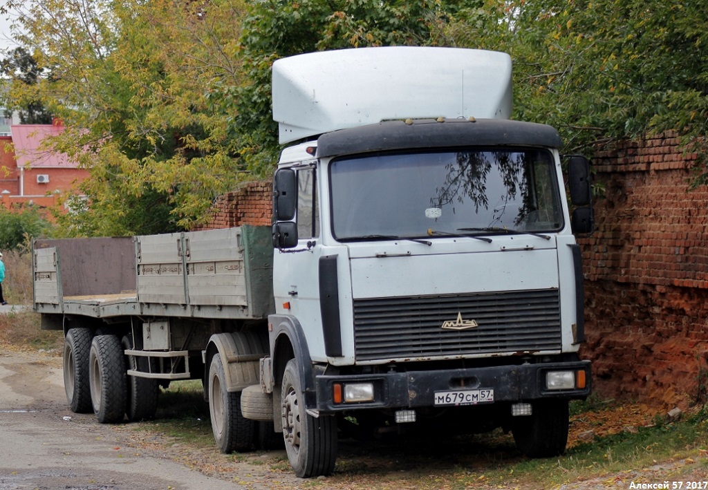 Орловская область, № М 679 СМ 57 — МАЗ-54323