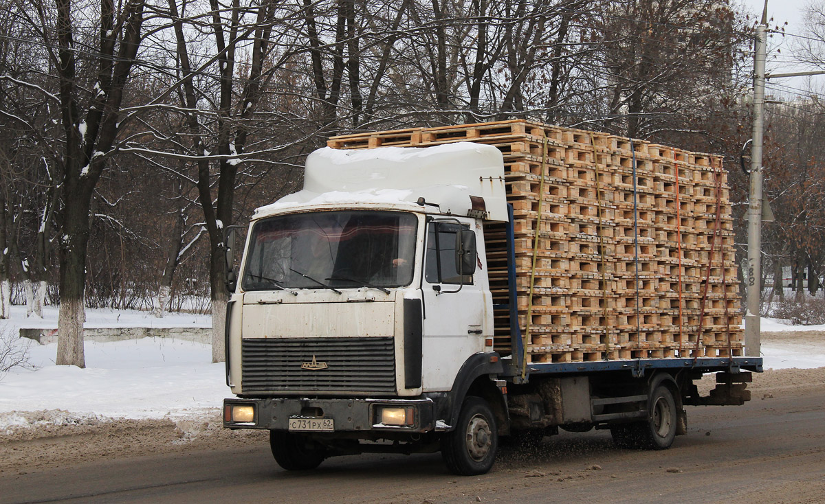 Рязанская область, № С 731 РХ 62 — МАЗ-437041