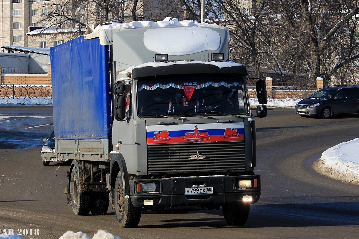 Тамбовская область, № Н 799 ЕК 68 — МАЗ-53366