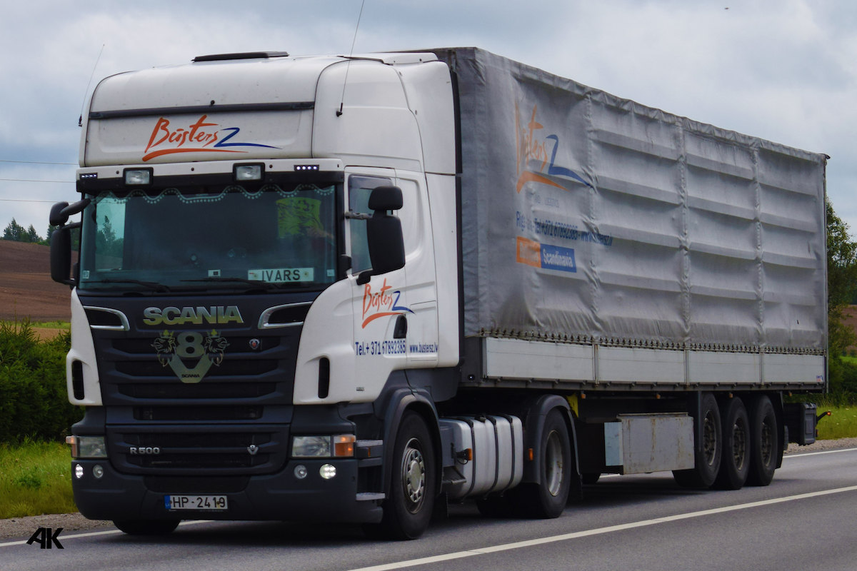 Латвия, № HP-2419 — Scania ('2009) R500