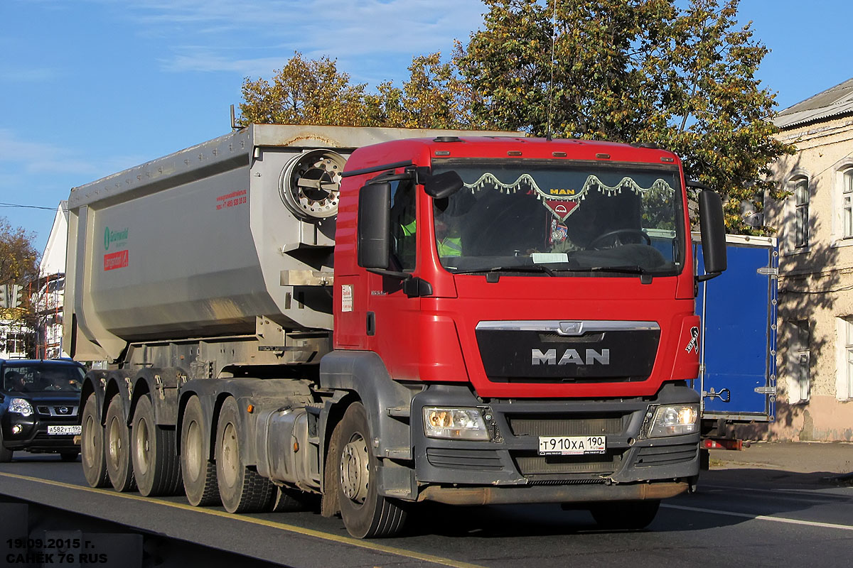 Московская область, № Т 910 ХА 190 — MAN TGS 26.440