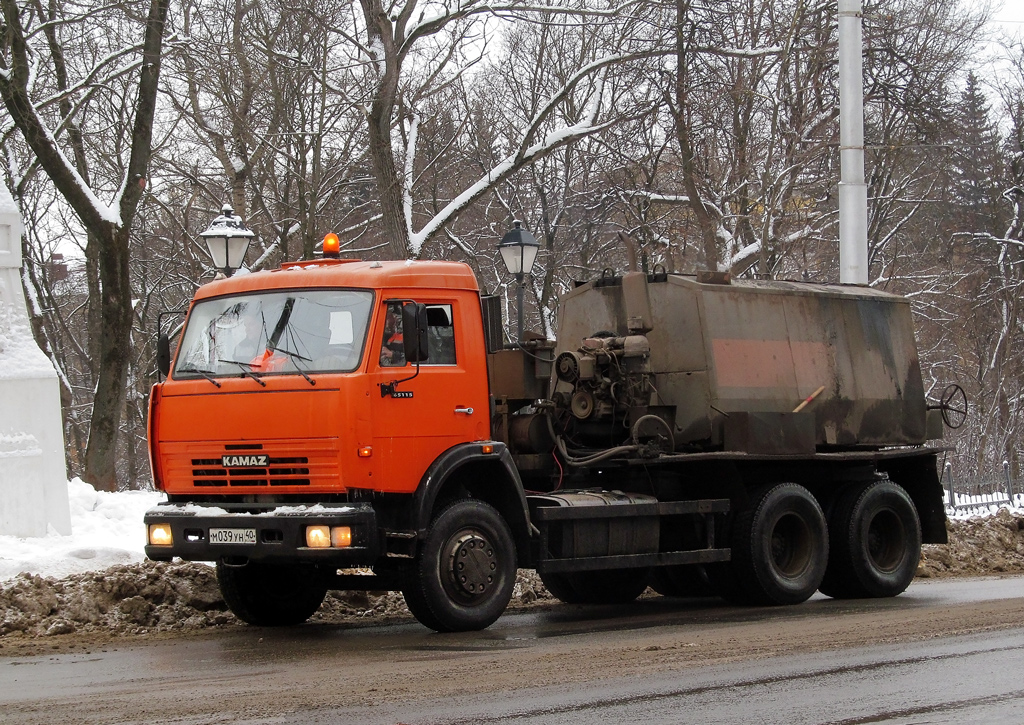 Калужская область, № М 039 УН 40 — КамАЗ-65115-N3(78)