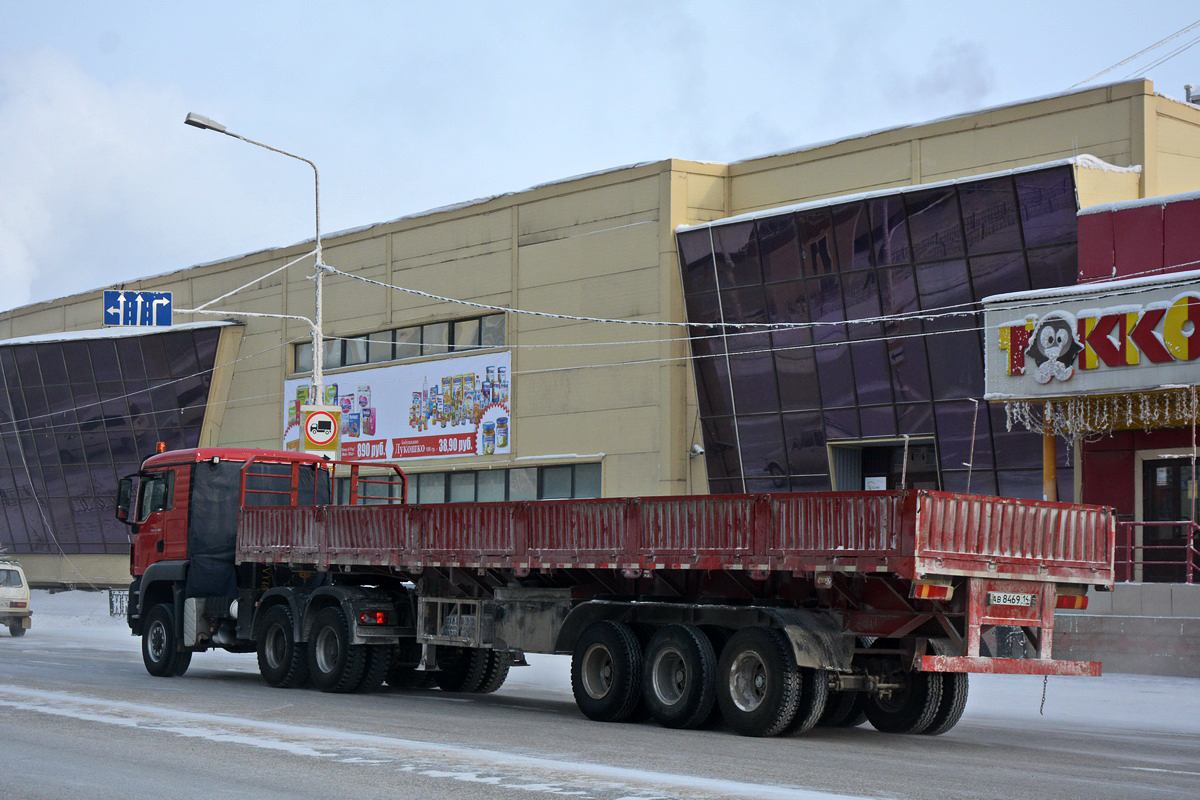 Саха (Якутия), № Р 653 КС 14 — MAN TGS 33.480