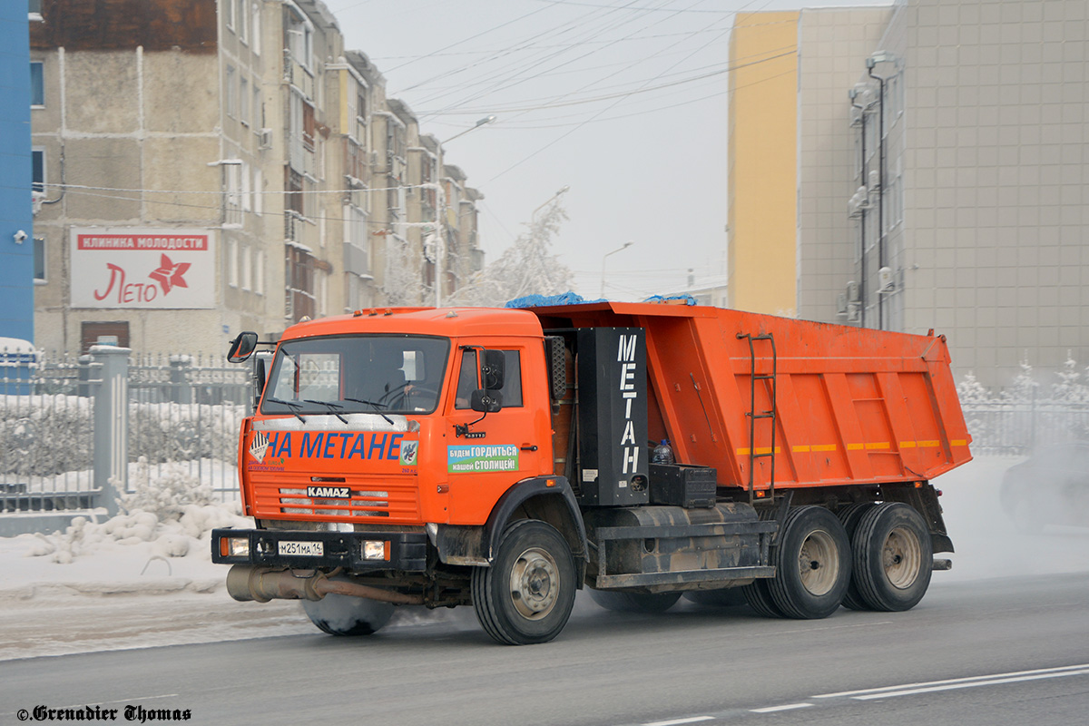 Саха (Якутия), № М 251 МА 14 — КамАЗ-65115-30