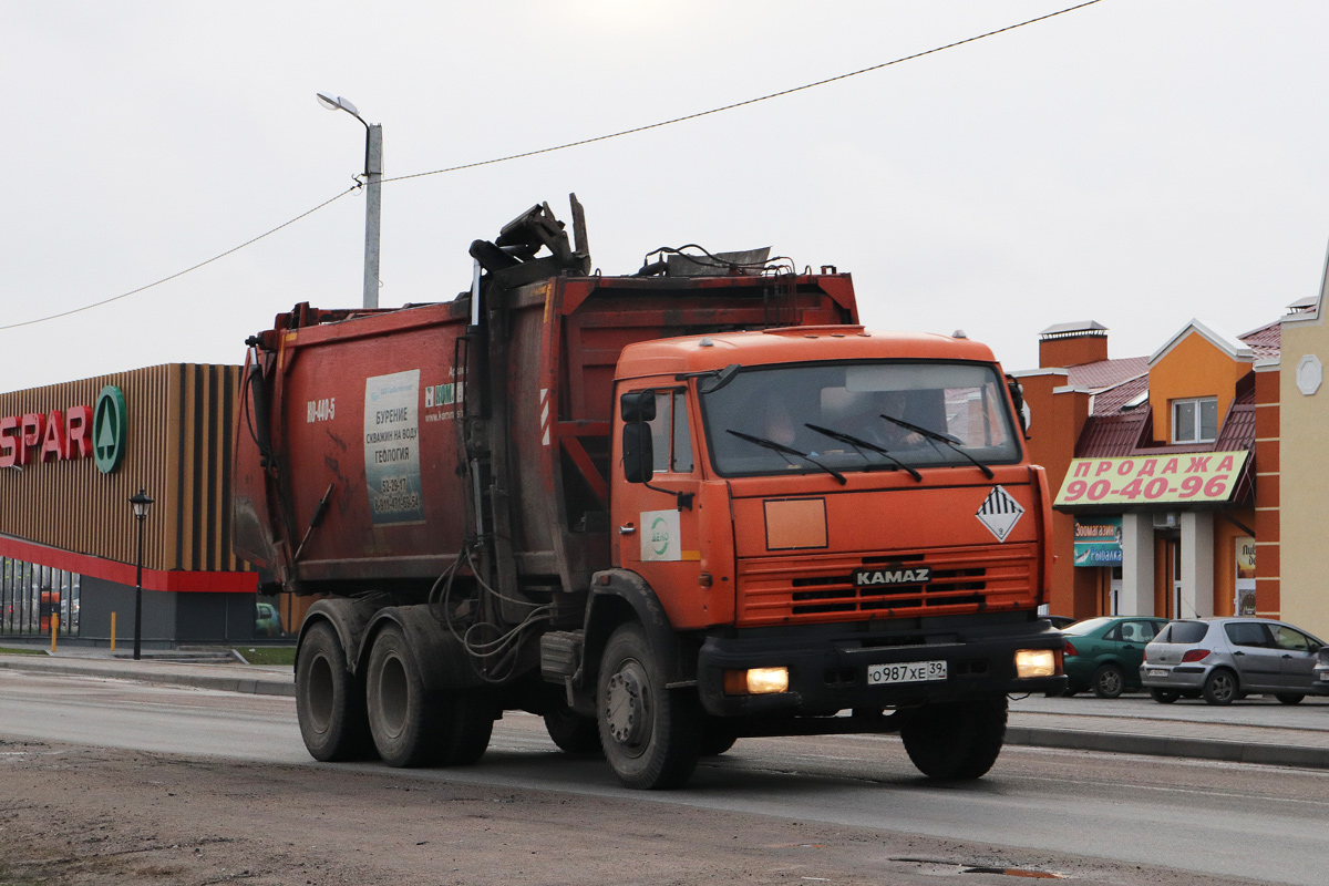 Калининградская область, № О 987 ХЕ 39 — КамАЗ-65115-62