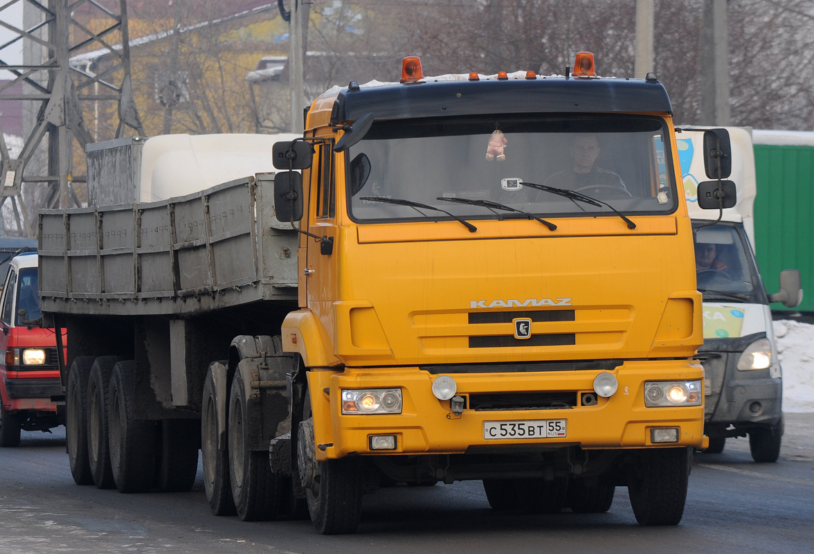 Омская область, № С 535 ВТ 55 — КамАЗ-65116-N3(78)