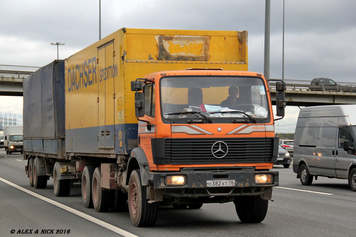 Санкт-Петербург, № О 382 ХТ 78 — Mercedes-Benz SK 2629