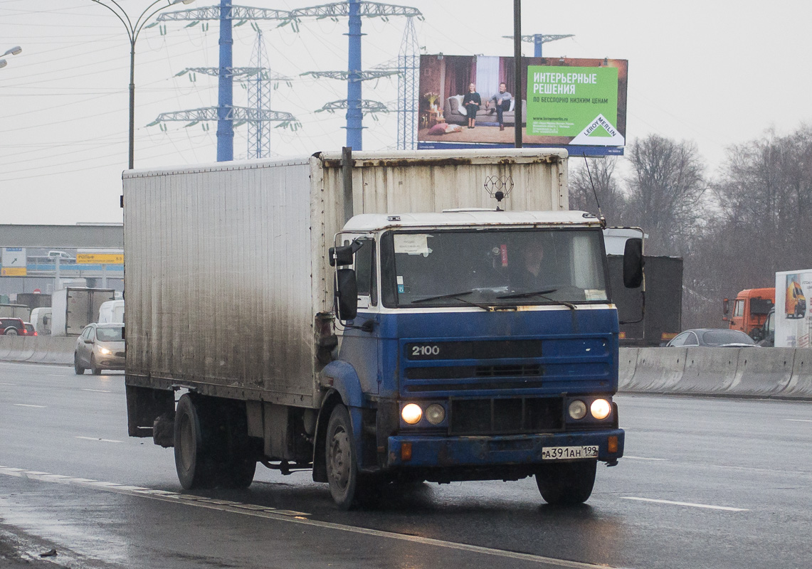 Москва, № А 391 АН 199 — DAF 1700/1900/2100/2300/2500/2700 (общ.)