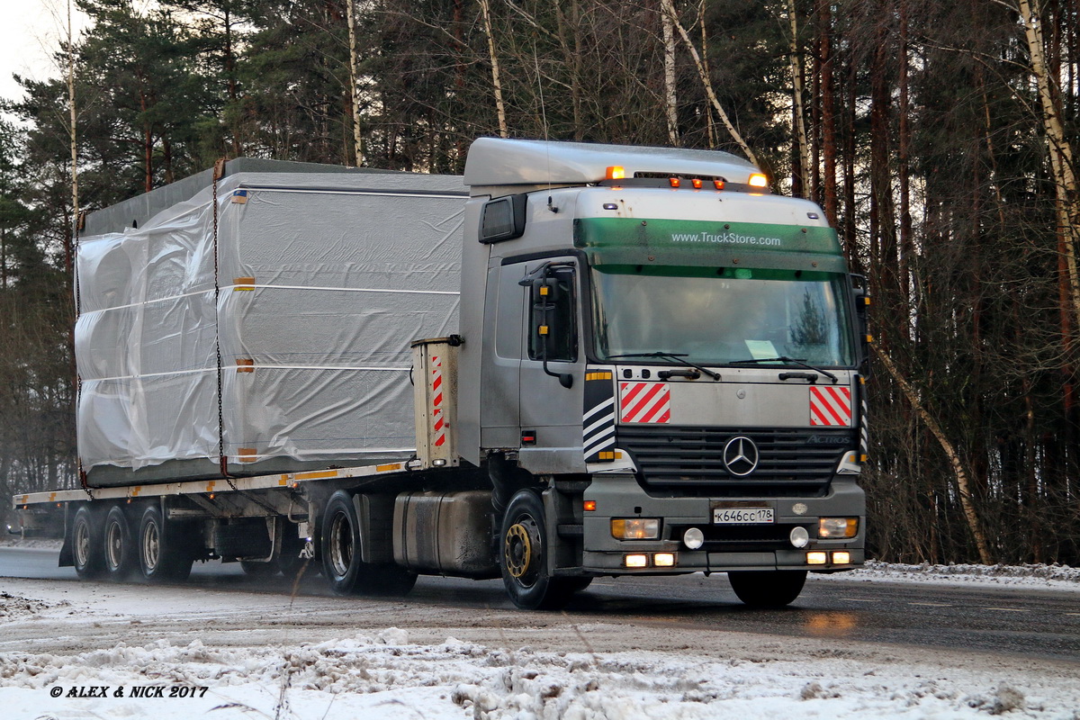 Санкт-Петербург, № К 646 СС 178 — Mercedes-Benz Actros ('1997) 1835