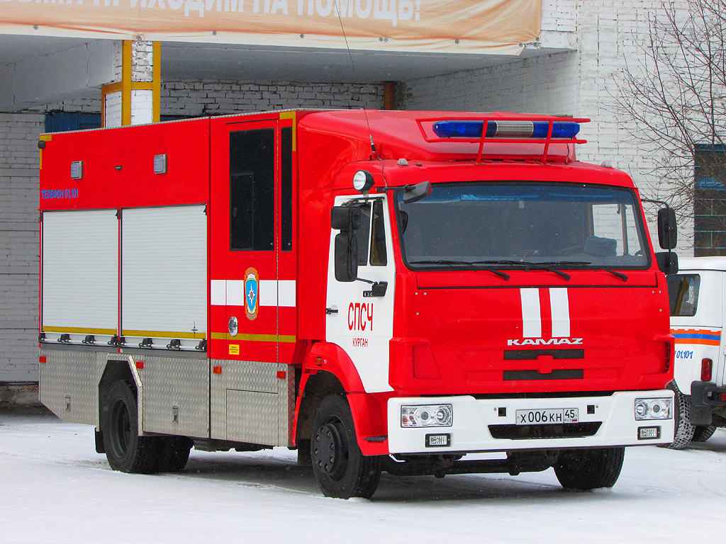 Курганская область, № Х 006 КН 45 — КамАЗ-4308-C4(25)
