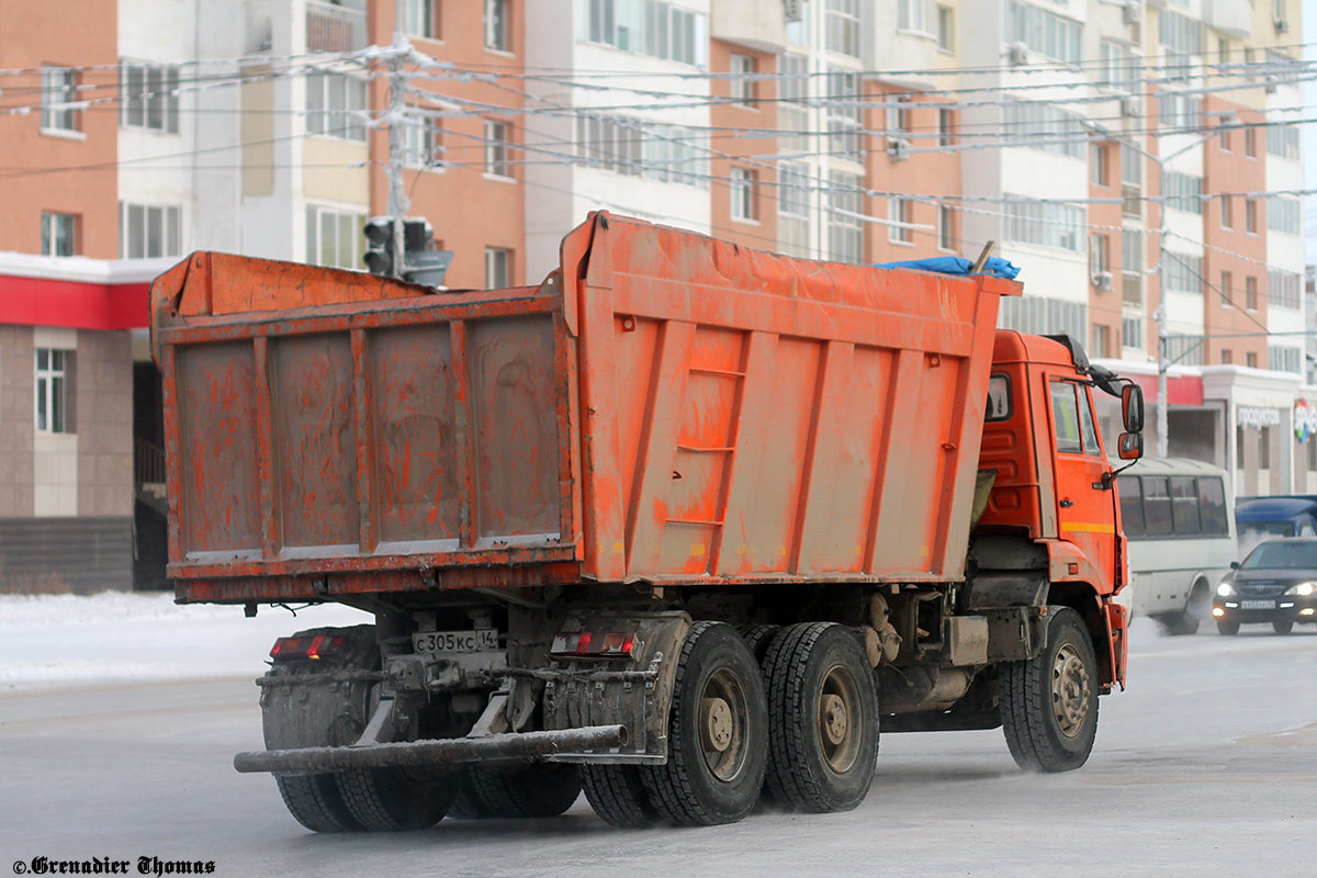 Саха (Якутия), № С 305 КС 14 — КамАЗ-6520-63