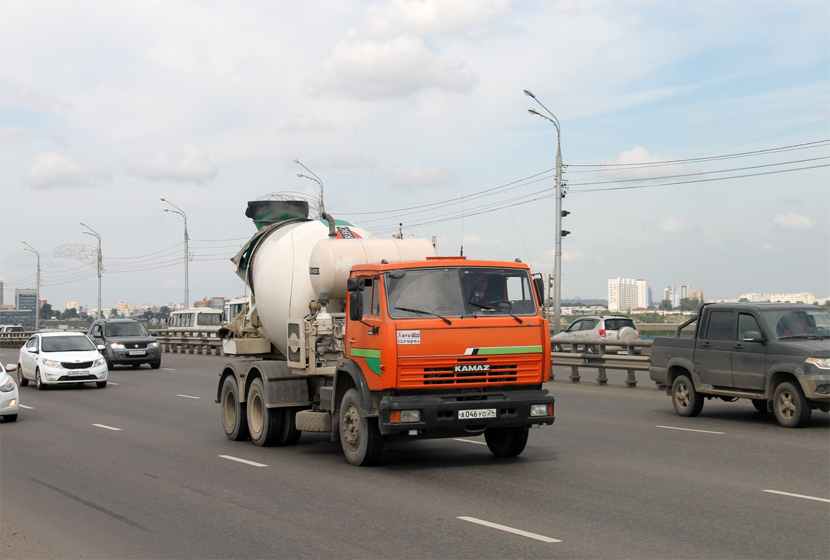 Красноярский край, № А 046 УО 24 — КамАЗ-55111-15 [55111R]
