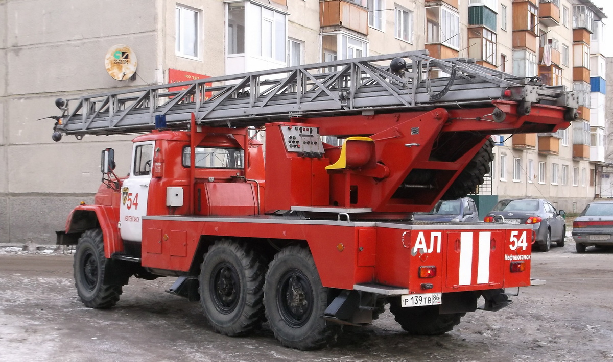 Ханты-Мансийский автоном.округ, № Р 139 ТВ 86 — ЗИЛ-131 (общая модель)