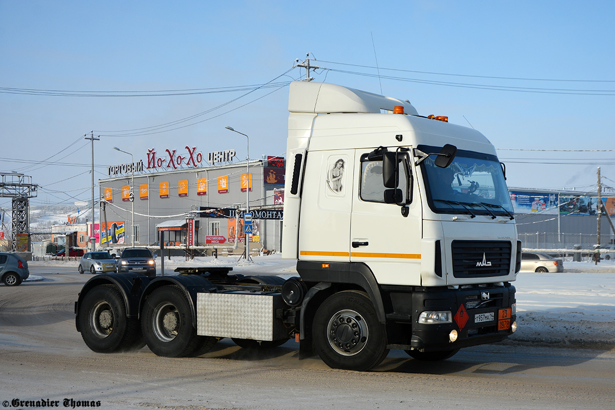 Саха (Якутия), № Т 957 МА 14 — МАЗ-6430B9