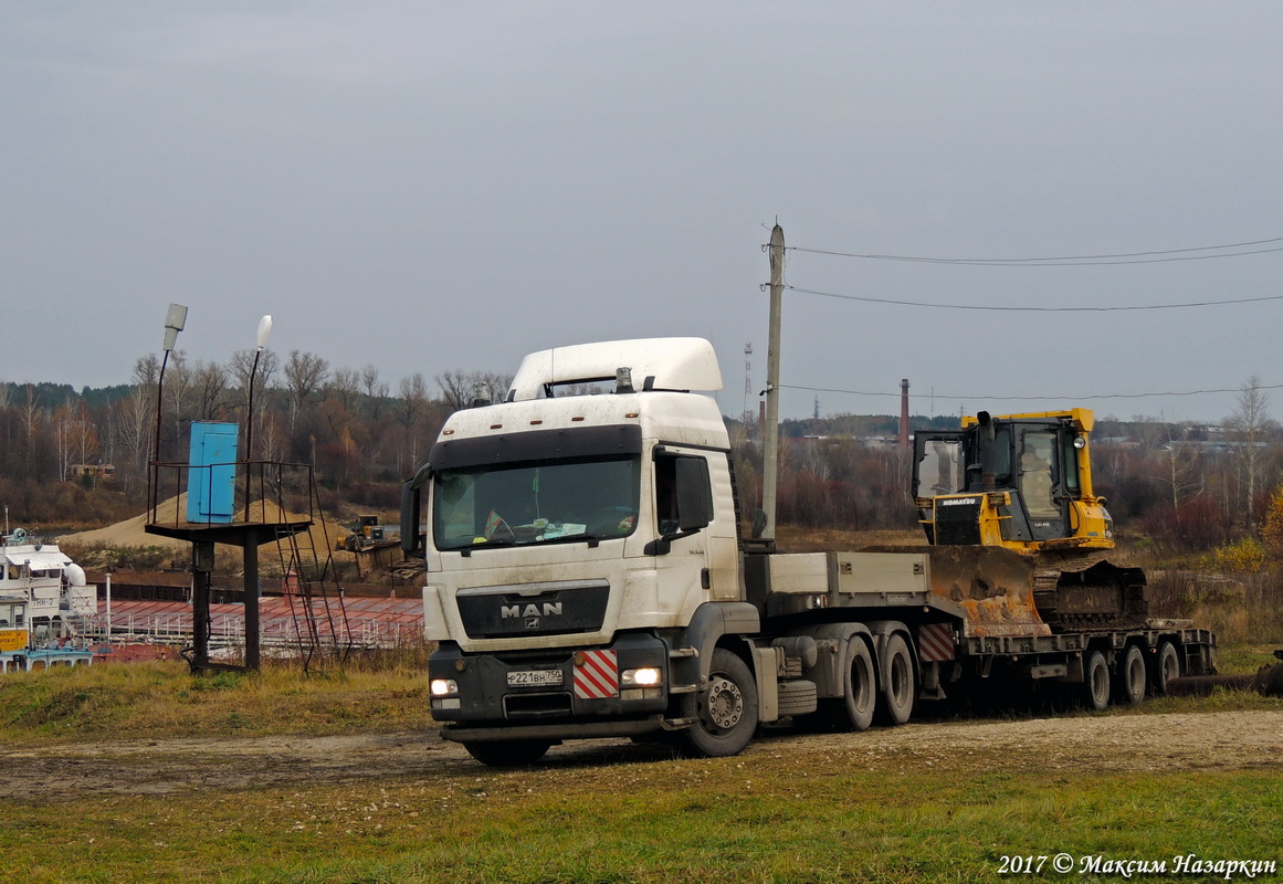 Московская область, № Р 221 ВН 750 — MAN TGS 26.440