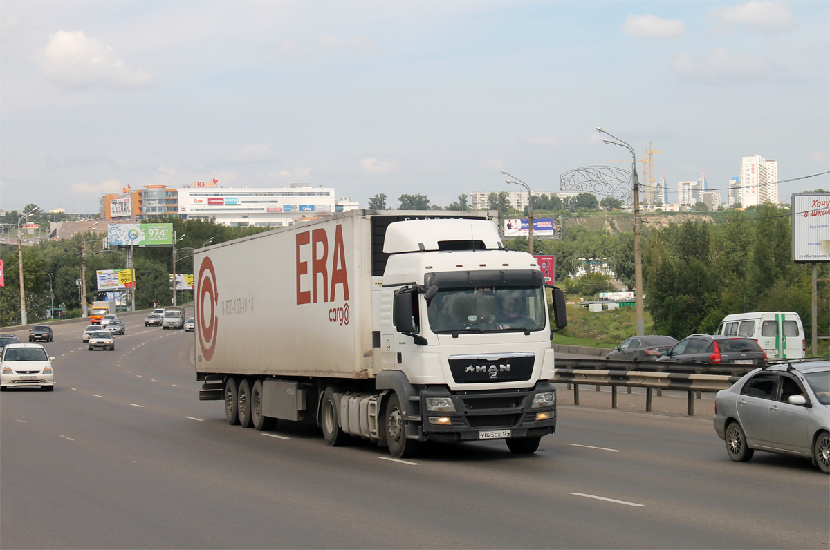 Красноярский край, № У 825 ЕХ 124 — MAN TGS 18.400