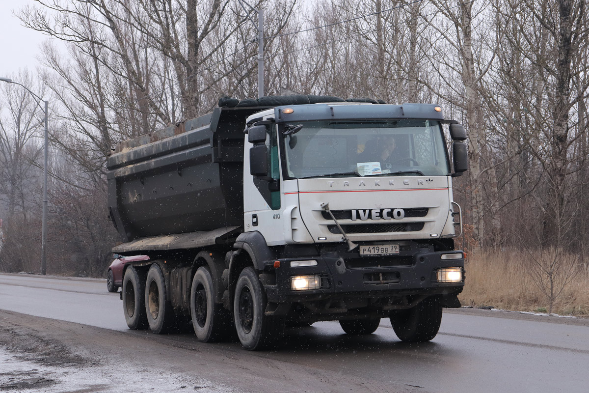 Калининградская область, № Р 419 ВВ 39 — IVECO Trakker ('2007)