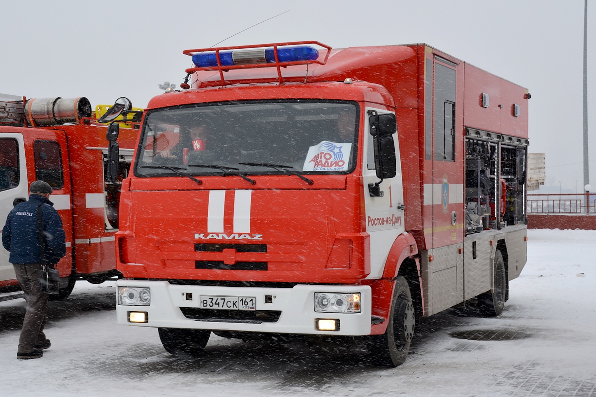 Ростовская область, № В 347 СК 161 — КамАЗ-4308-C4(25)