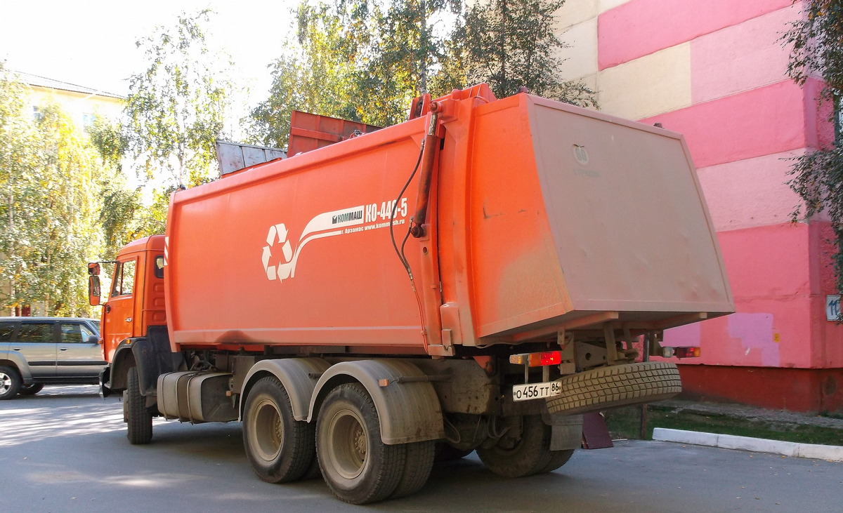 Ханты-Мансийский автоном.округ, № О 456 ТТ 86 — КамАЗ-65115-D3(97)
