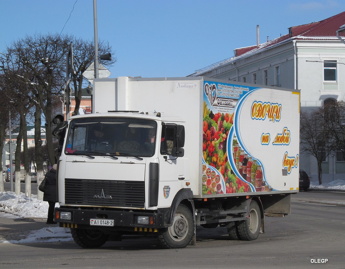 Витебская область, № АІ 0148-2 — МАЗ-437043