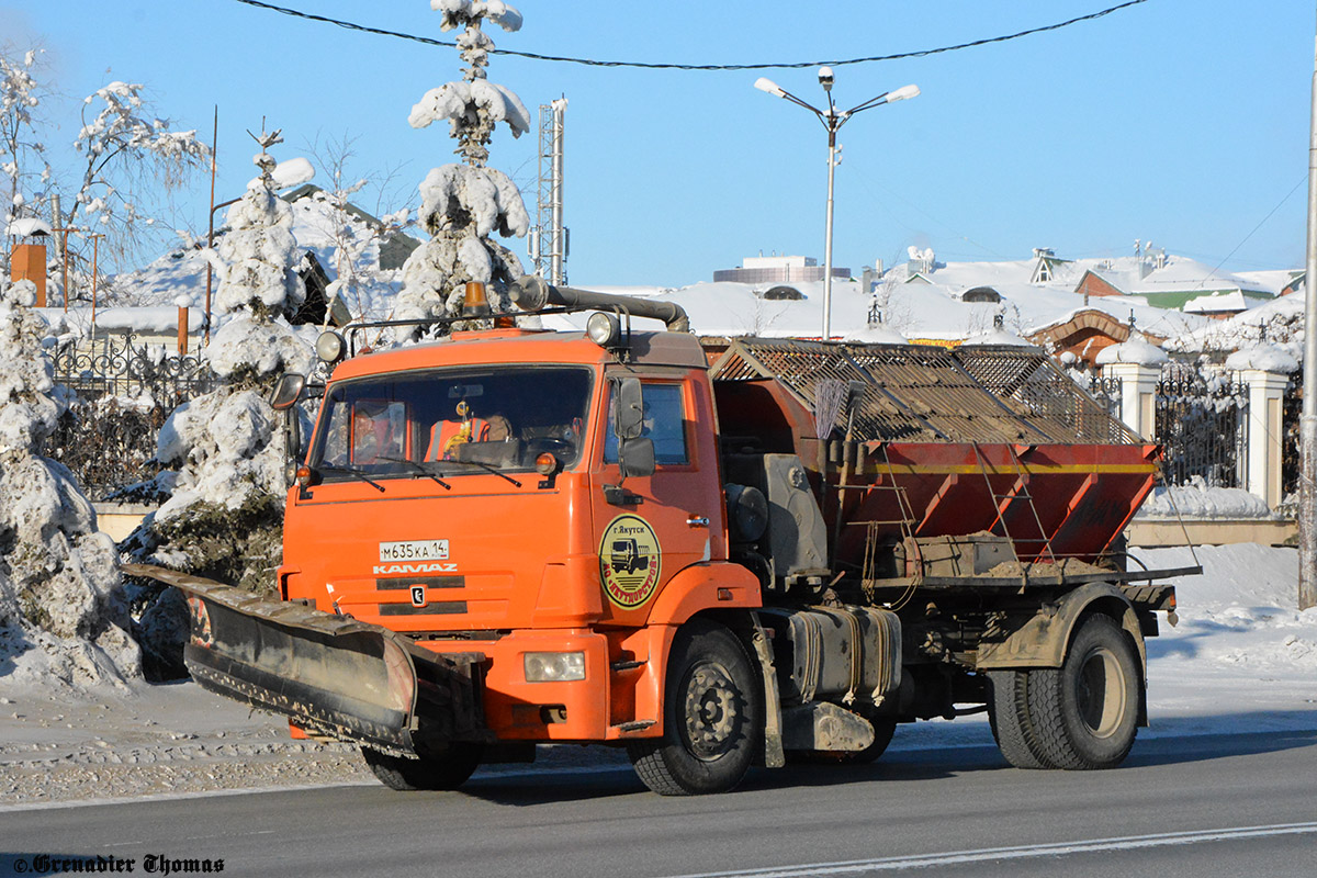 Саха (Якутия), № М 635 КА 14 — КамАЗ-43253-H3(99)