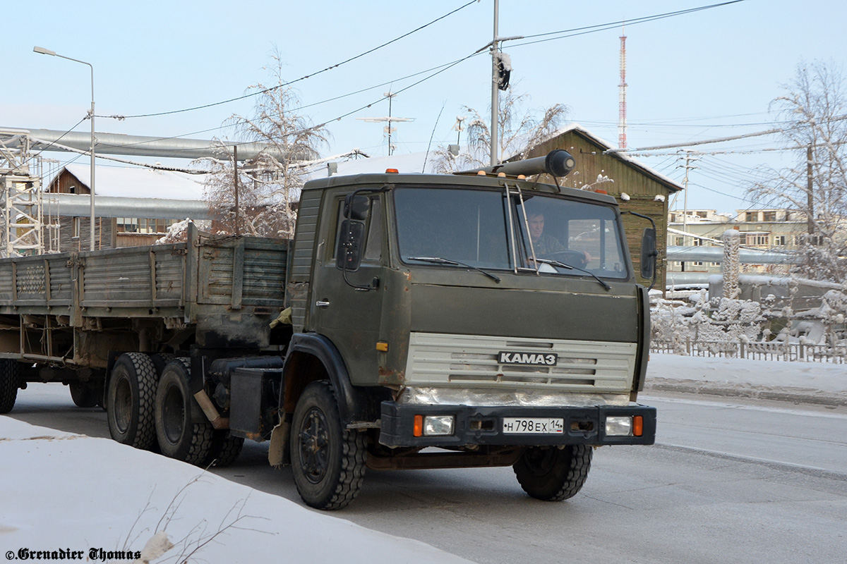 Саха (Якутия), № Н 798 ЕХ 14 — КамАЗ-5410