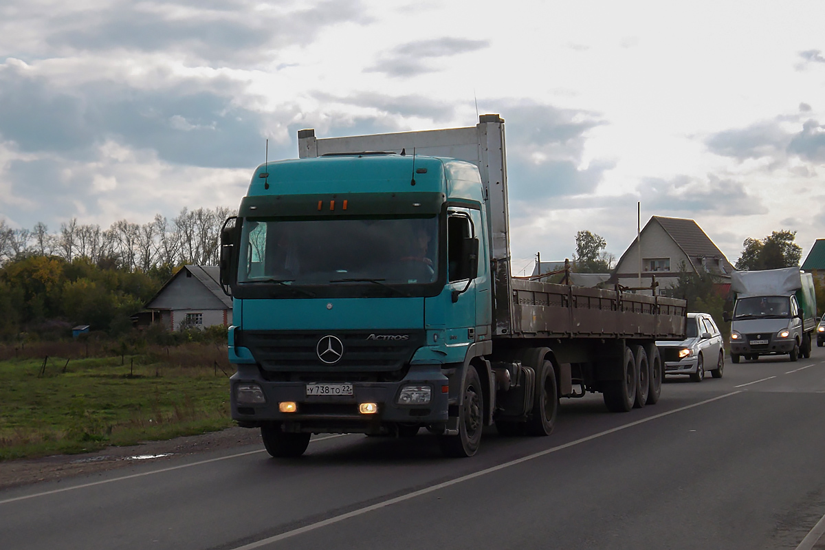 Алтайский край, № У 738 ТО 22 — Mercedes-Benz Actros ('2003) 1844