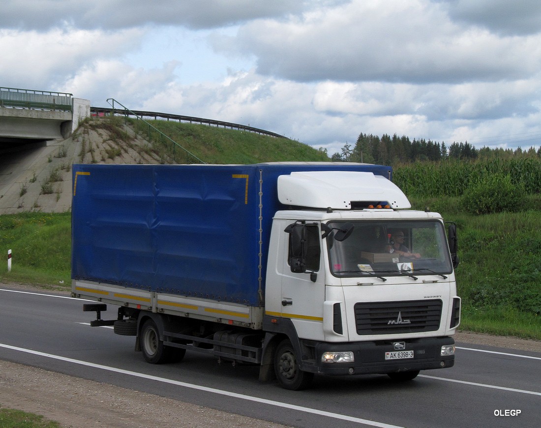 Гомельская область, № АК 6398-3 — МАЗ-437143
