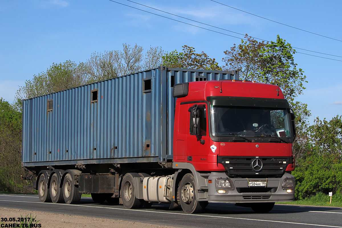 Московская область, № Т 584 АК 190 — Mercedes-Benz Actros ('2003) 1836