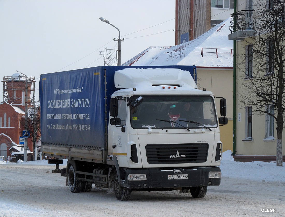 Витебская область, № АІ 9403-2 — МАЗ-437143