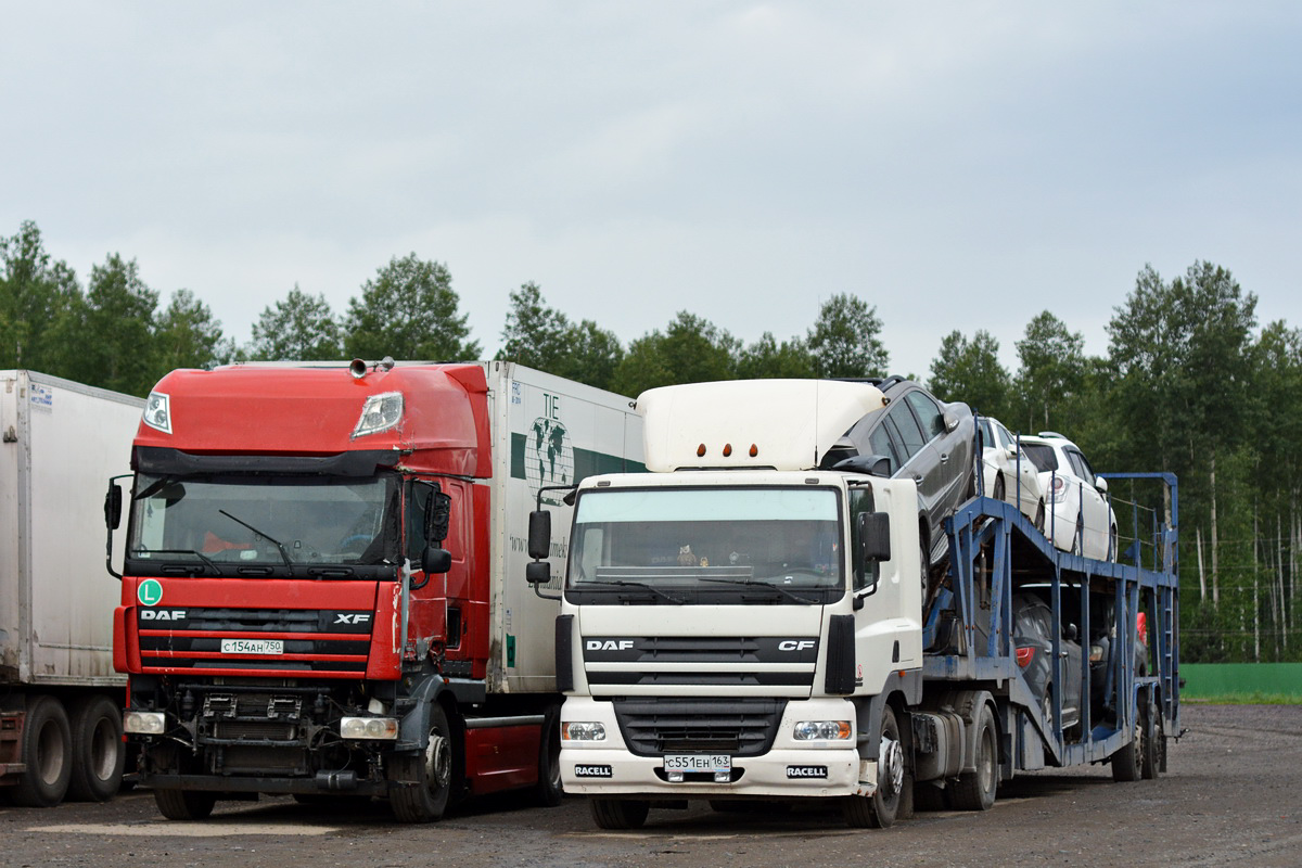 Самарская область, № С 551 ЕН 163 — DAF CF85 FT