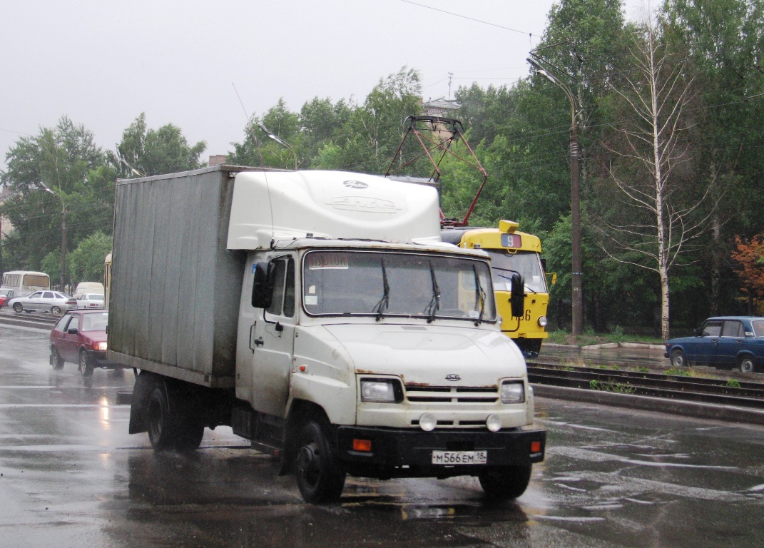 Удмуртия, № М 566 ЕМ 18 — ЗИЛ-5301ЮО "Бычок"