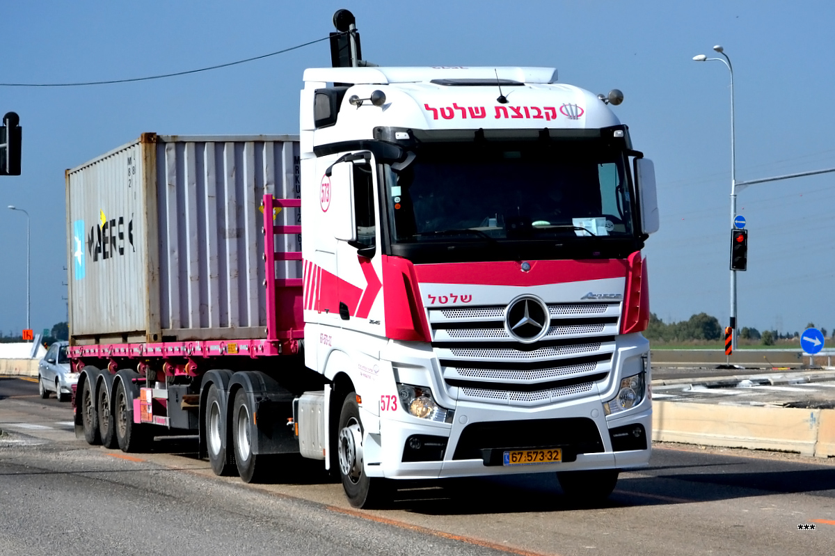 Израиль, № 67-573-32 — Mercedes-Benz Actros ('2011) 2645