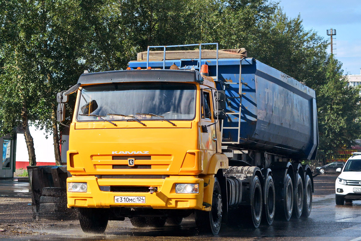 Красноярский край, № Е 310 МС 124 — КамАЗ-65115-N3(78)