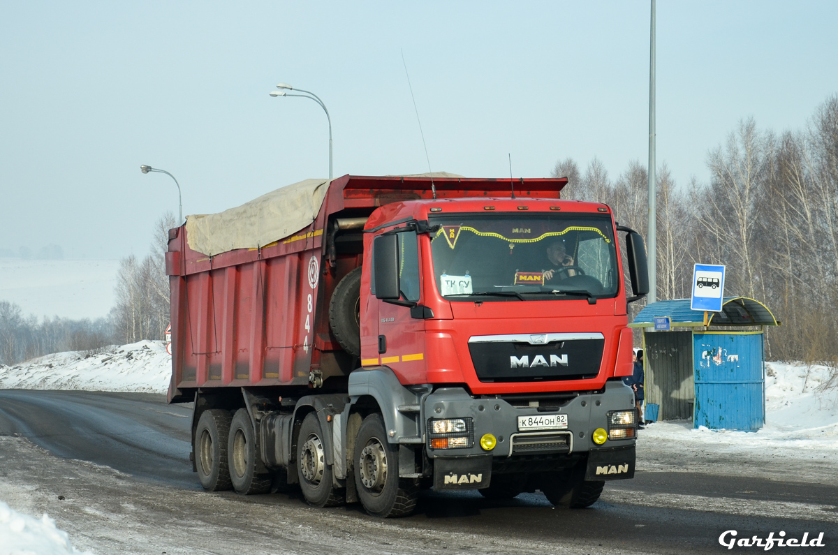 Кемеровская область, № К 844 ОН 82 — MAN TGS 41.440