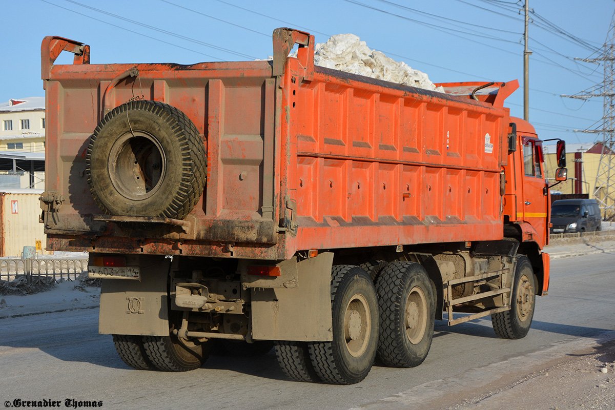 Саха (Якутия), № У 603 КВ 14 — КамАЗ-6520 [652000]