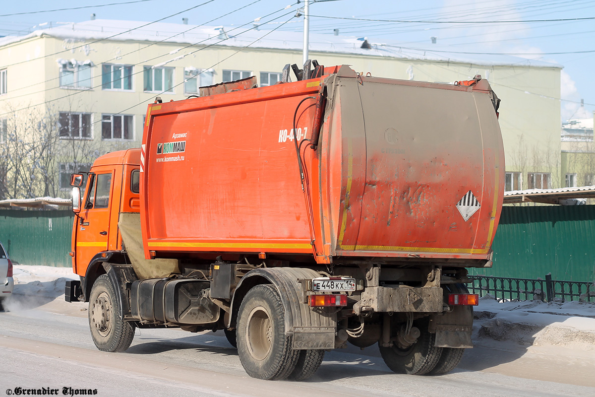 Саха (Якутия), № Е 448 КХ 14 — КамАЗ-43253-A3(96)