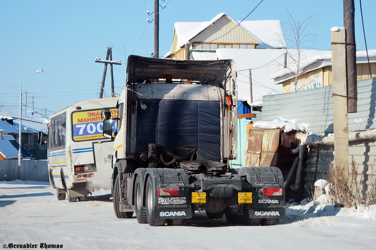 Саха (Якутия), № С 745 КТ 154 — Scania ('2009-2011, общая модель)