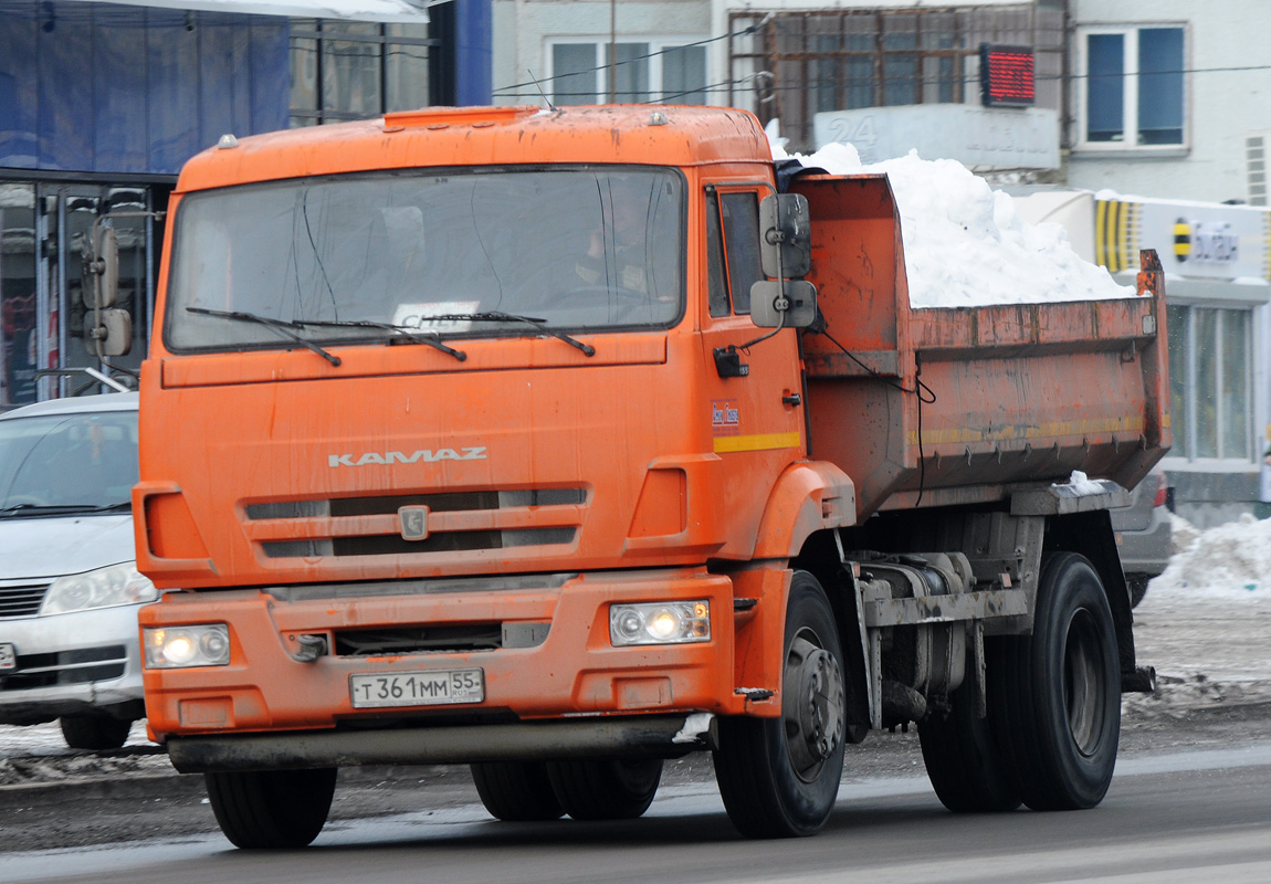 Омская область, № Т 361 ММ 55 — КамАЗ-43255-R4(28)