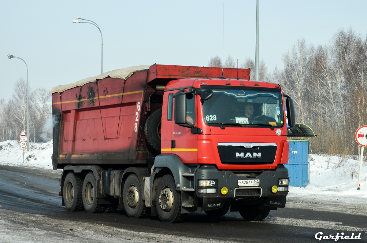 Кемеровская область, № У 628 ЕР 142 — MAN TGS 41.440