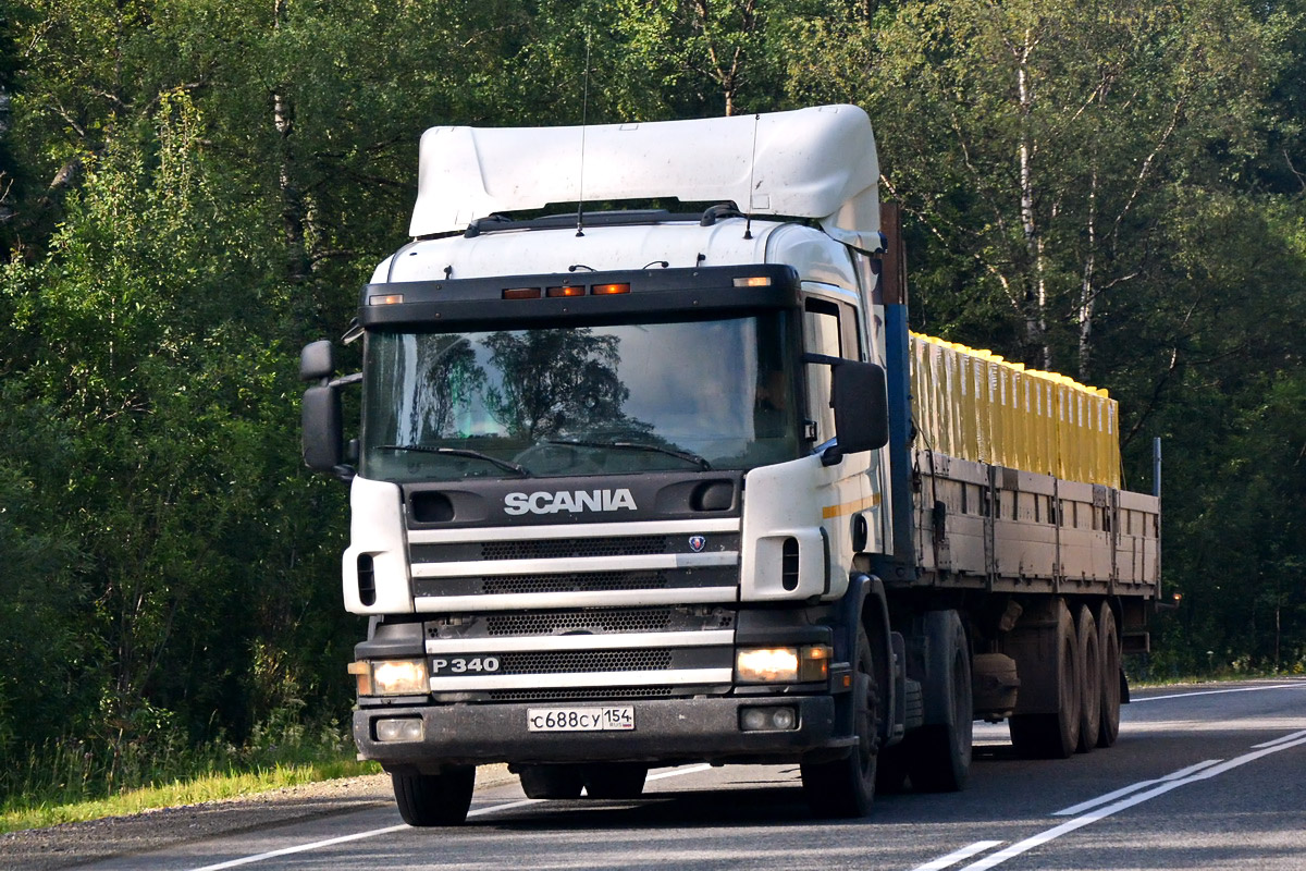 Новосибирская область, № С 688 СУ 154 — Scania ('1996) P340
